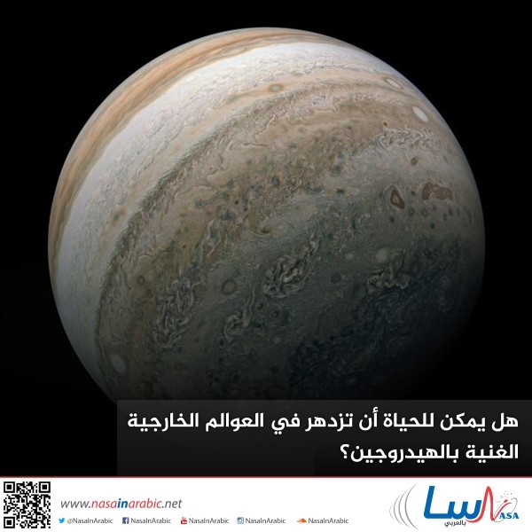 هل يمكن للحياة أن تزدهر في العوالم الخارجية الغنية بالهيدروجين؟