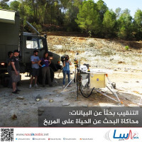 التنقيب بحثاً عن البيانات: محاكاة البحث عن الحياة على المريخ التنقيب بحثاً عن البيانات: محاكاة البحث عن الحياة على المريخ