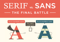 الخطوط Serif وSans Serif: ما الفرق بينها؟ وأيها الأفضل لمشروعك؟