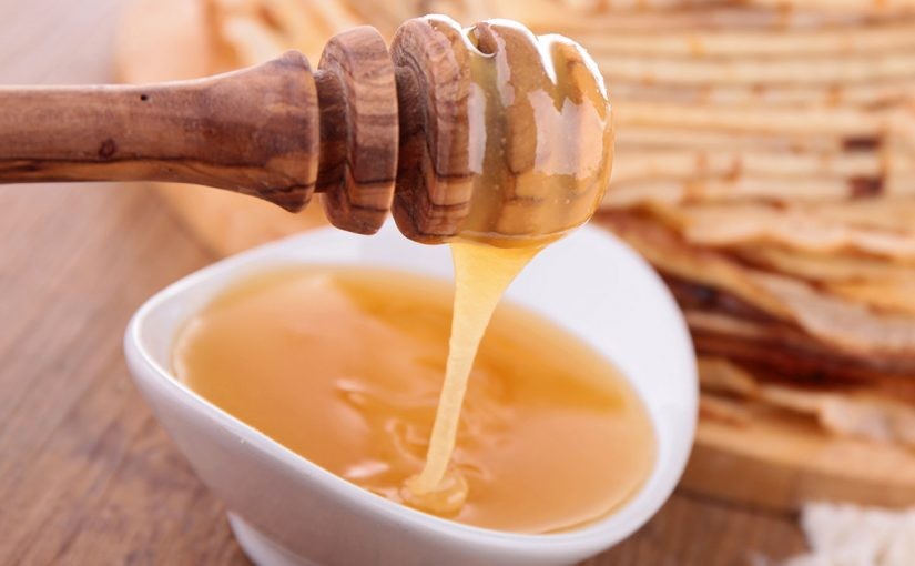 العسل لالتئام الخياطة