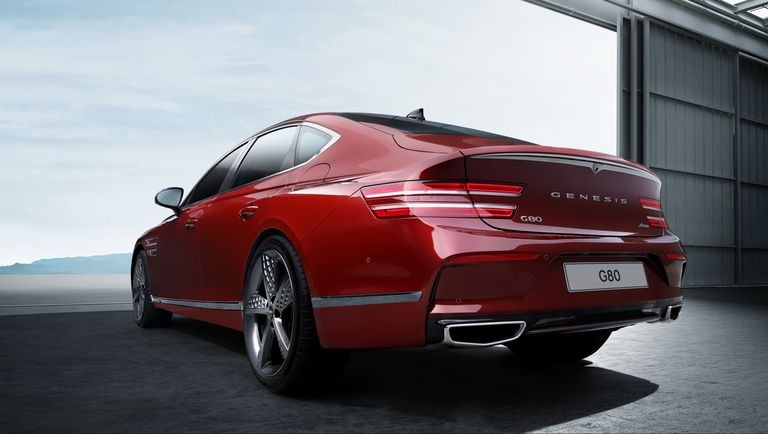 التصميم الخارجي جينيسيس جي 80 سبورت 2022 