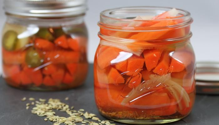 طريقة ” تخليل الجزر ” مثل المحلات