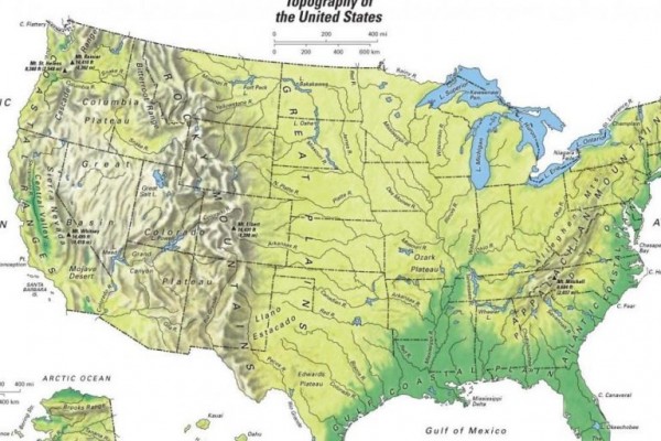 الفرق بين الخرائط الطبوغرافية والجيولوجية