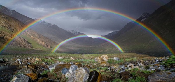 تفسير رؤية قوس قزح في المنام