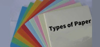 أنواع الورق أنواع الورق