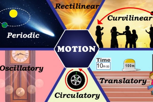 مفهوم الحركة وانواعها