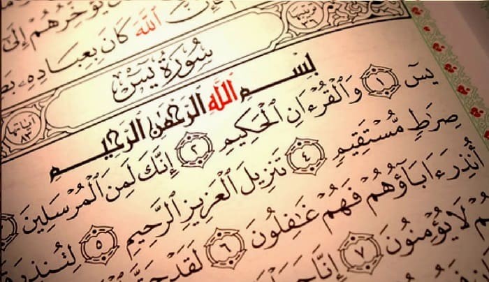 ما ورد في فضل سورة يس