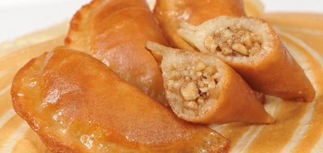 طريقة عمل قطايف بالجوز طريقة عمل قطايف بالجوز