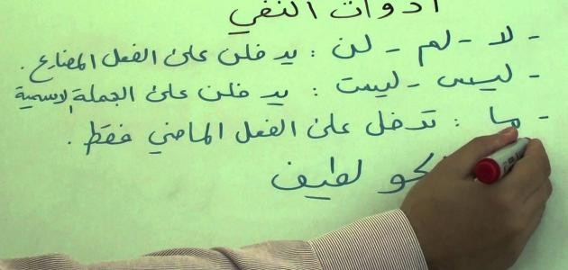 ما هي ادوات النفي ما هي ادوات النفي