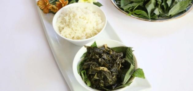 طريقة عمل ملوخية بالدجاج طريقة عمل ملوخية بالدجاج