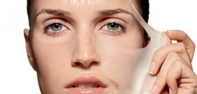 تقشير الوجه طبيعياً تقشير الوجه طبيعياً