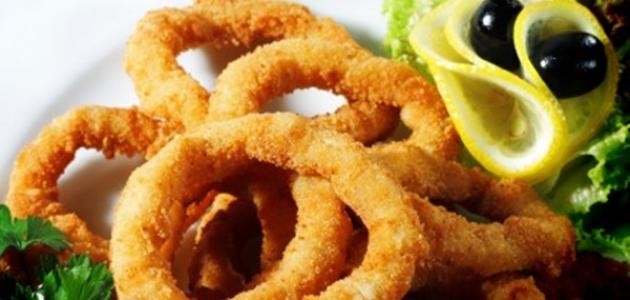 طريقة قلي الكلمار طريقة قلي الكلمار