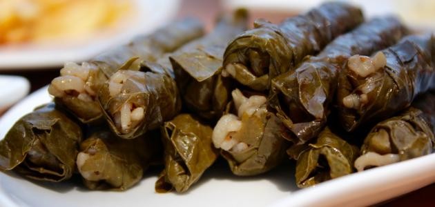 طريقة ورق العنب بالزيت طريقة ورق العنب بالزيت