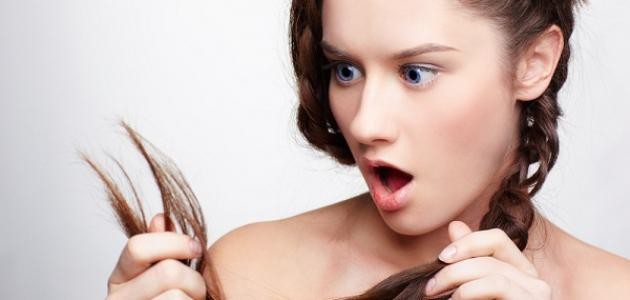 كيفية علاج الشعر التالف كيفية علاج الشعر التالف