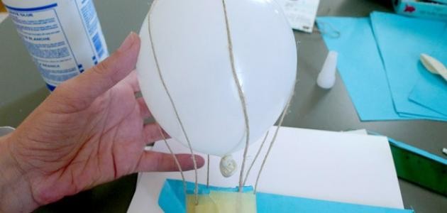 كيف تصنع منطاداً صغيراً