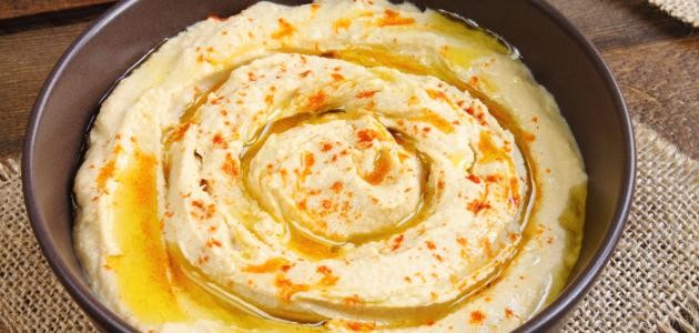 طريقة حمص بطحينة طريقة حمص بطحينة