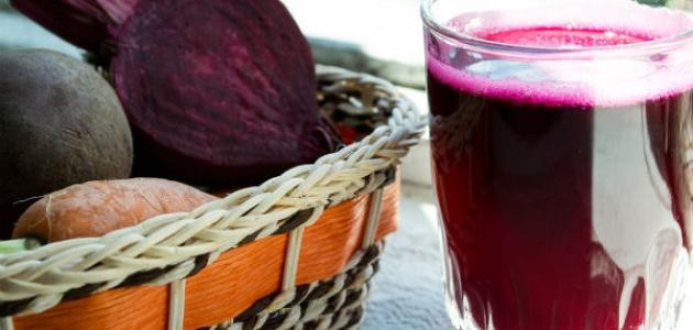 فوائد عصير الشمندر للبشرة فوائد عصير الشمندر للبشرة