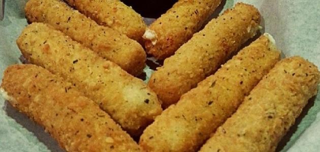 طريقة عمل جبنة مقلية