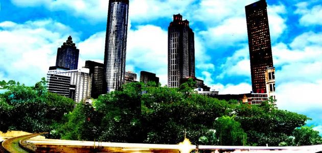 أين تقع أطلنطا أين تقع أطلنطا