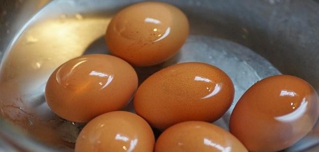 طريقة عمل البيض المسلوق طريقة عمل البيض المسلوق