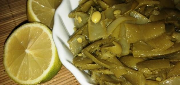 طريقة فاصوليا بالزيت