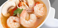 طريقة عمل شوربة الجمبري بالمشروم طريقة عمل شوربة الجمبري بالمشروم